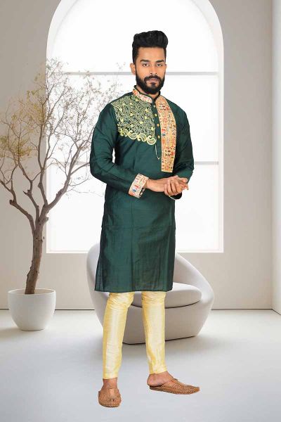 Raw Silk Punjabi Set (adi81583)