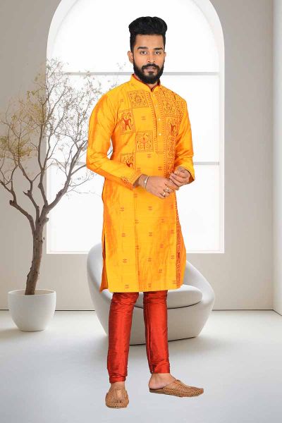Raw Silk Punjabi Set (adi81587)
