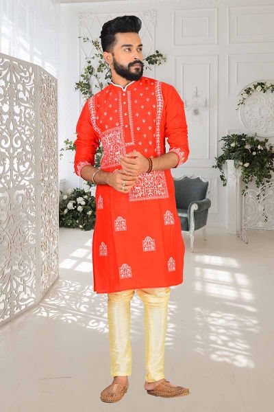 Raw Silk Punjabi Set (adi81611)
