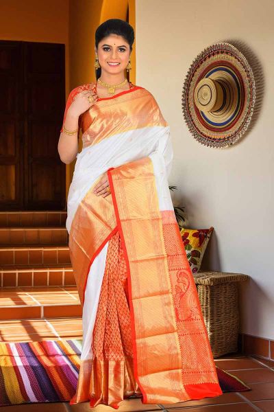 Pure Kanjivaram Silk Saree (adi81667)