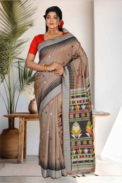 Semi khadi hot sale silk sarees