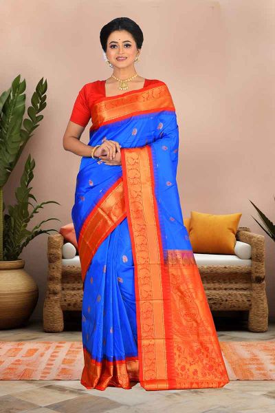 Gadwal Silk Saree (adi83792)