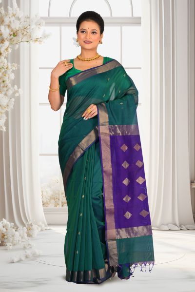 Maheshwari Cotton Saree (adi84053)