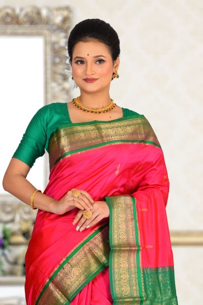 Kanjivaram Saree Online from Adi Mohini Mohan Kanjilal