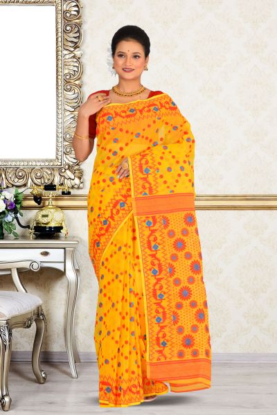 Dhakai Jamdani Saree (adi84072)