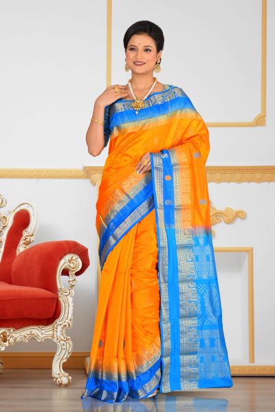 Pure Kanjivaram Silk Saree (adi84084)