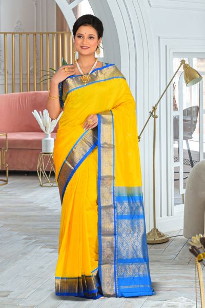 Kanjivaram Silk Saree (adi84090)