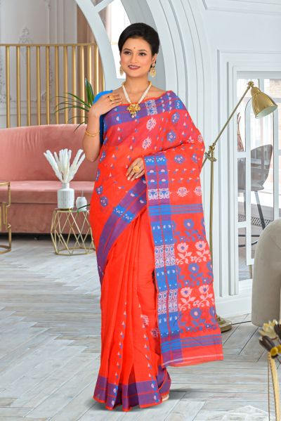 Tant Baluchari Saree (adi84100)