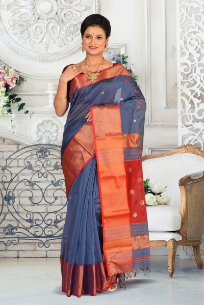 Maheshwari Cotton Saree (adi84127)