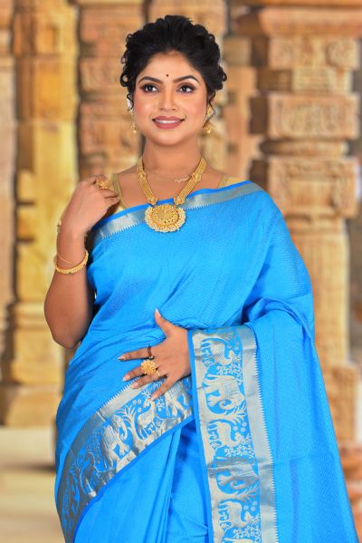 Buy Fancy Silk Sarees Online From Adi Mohini Mohan Kanjilal