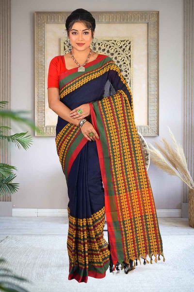 Handloom Cotton Saree (adi84417)