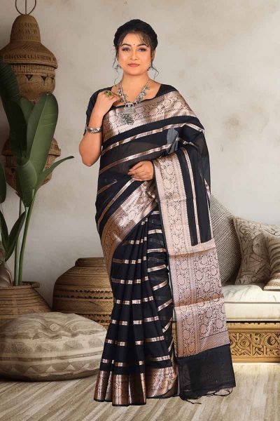 Fancy Silk Saree (adi84470)