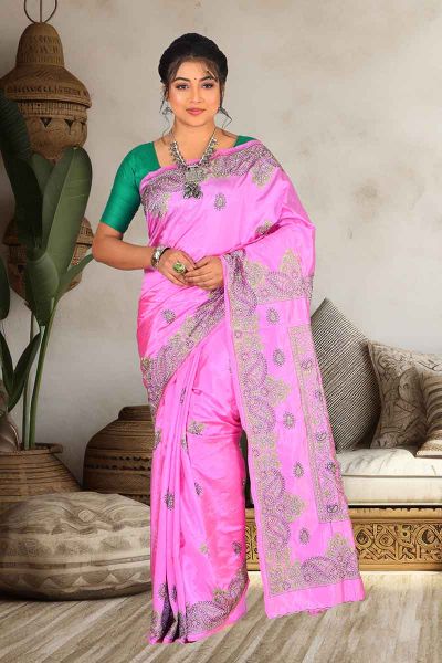 Kashmiri Stitch Saree (adi84472)