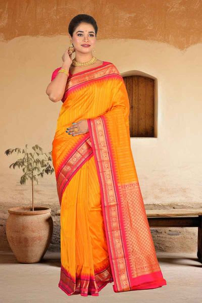 Pure Paithani Silk Saree (adi84548)