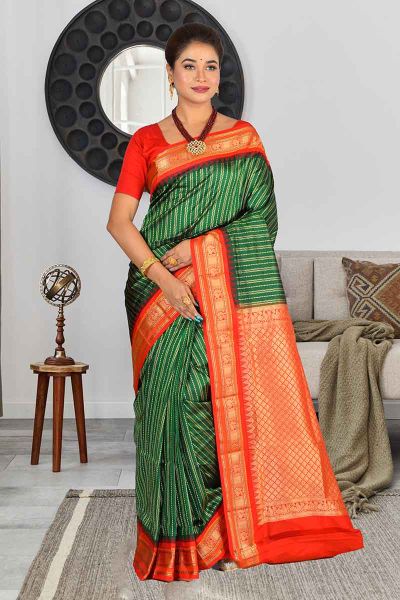 Pure Paithani Silk Saree (adi84577)