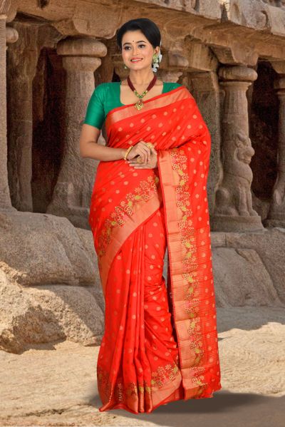 Fancy Silk Saree (adi84689)