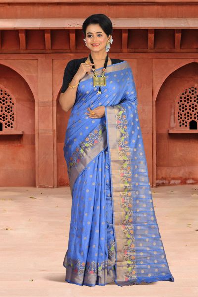 Fancy Silk Saree (adi84705)