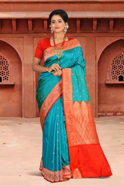 Pure Katan Silk Saree (adi84709)