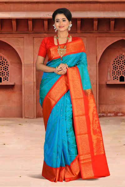 Kanjivaram Silk Saree (adi84716)