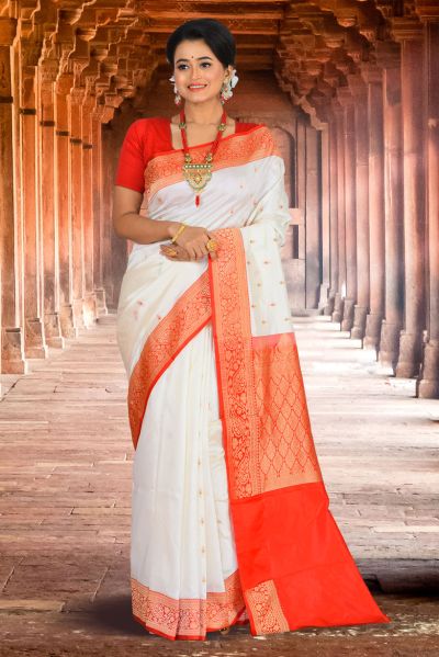 Pure Katan Silk Saree (adi84726)