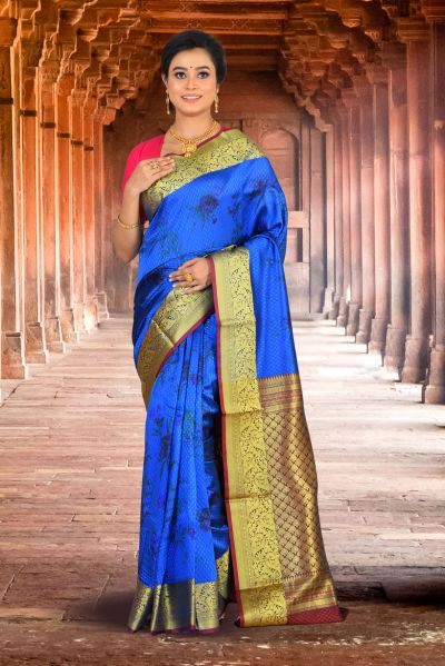 Fancy Silk Saree (adi84747)