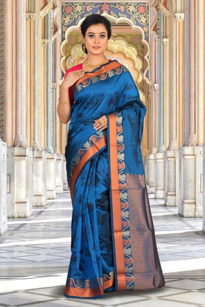 Fancy Silk Saree (adi84751)