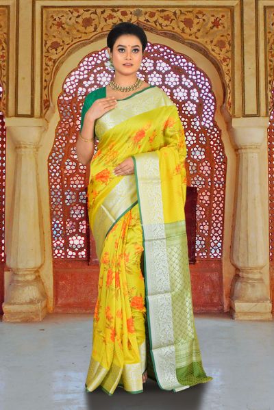 Fancy Silk Saree (adi84797)