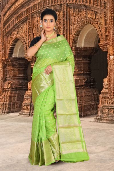 Organza Silk Saree (adi84824)