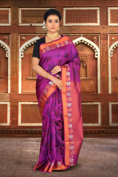 Fancy Silk Saree (adi84840)