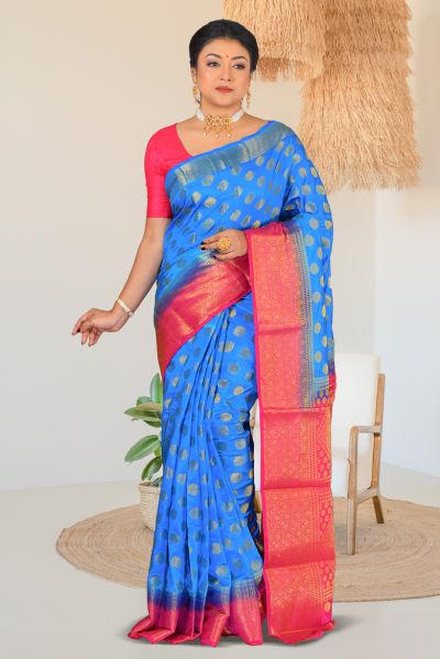 Fancy Silk Saree (adi86878)