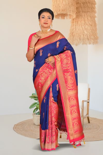 Khaddi Silk Saree (adi86881)