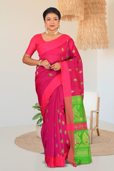 Handloom Cotton Saree (adi86883)