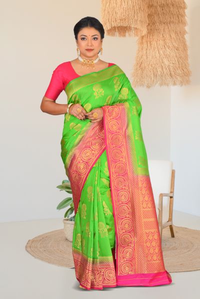 Khaddi Silk Saree (adi86886)