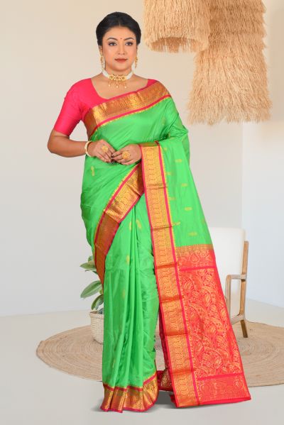 Kanjivaram Silk Saree (adi86887)