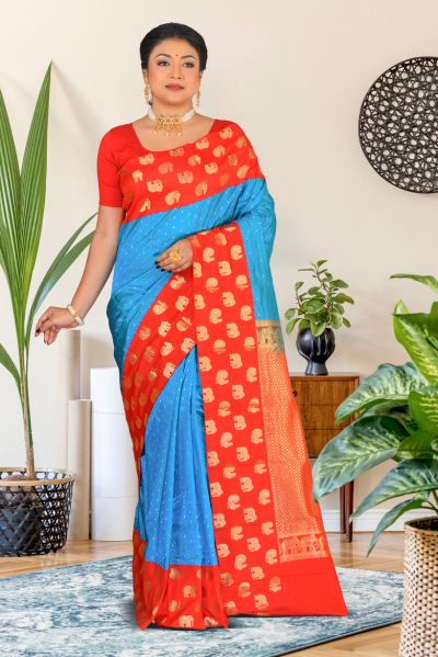 Pure Kanjivaram Silk Saree (adi86893)