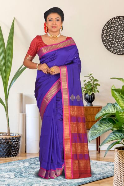 Semi Bomkai Silk Saree (adi86909)