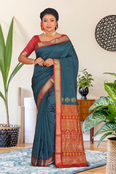 Semi Bomkai Silk Saree (adi86910)