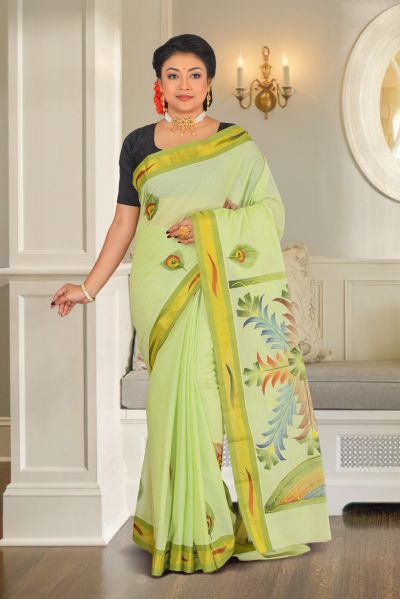 Kerala Cotton Saree (adi86935)