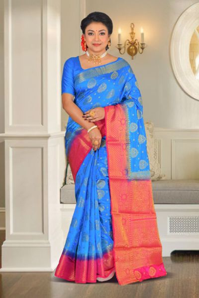 Fancy Silk Saree (adi86947)