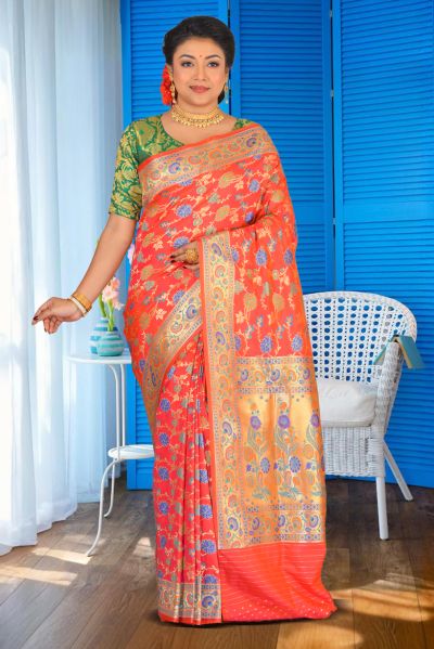 Dhora Katan Silk Saree (adi86960)