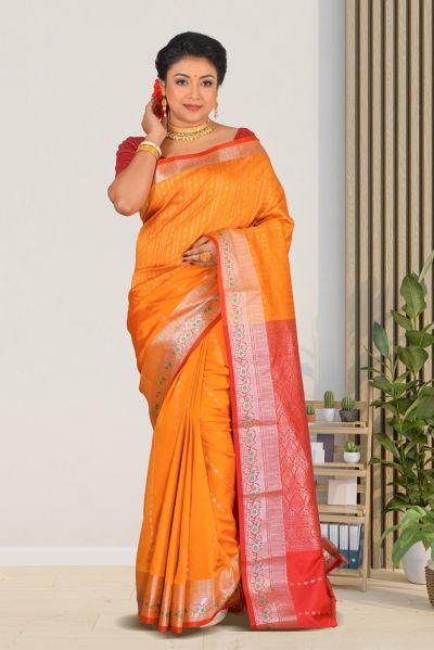 Semi Kanjivaram Silk Saree (adi86979)