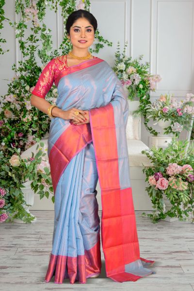 Brocade Kanjivaram  Silk Saree (adi86986)