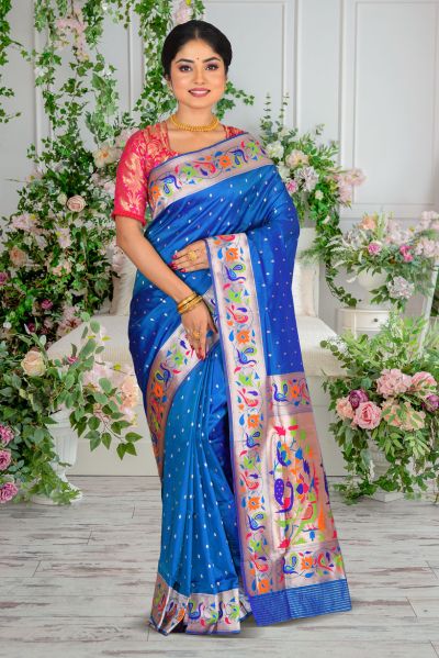 Paithani Silk Saree (adi86991)