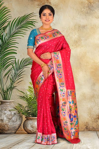 Paithani Silk Saree (adi87029)