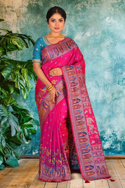 Baluchari Silk Saree (adi87041)