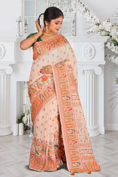 Baluchari Silk Saree (adi87074)