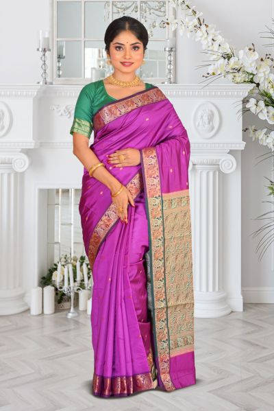 Semi Bomkai Silk Saree (adi87076)