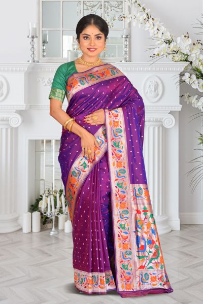 Paithani Silk Saree (adi87079)