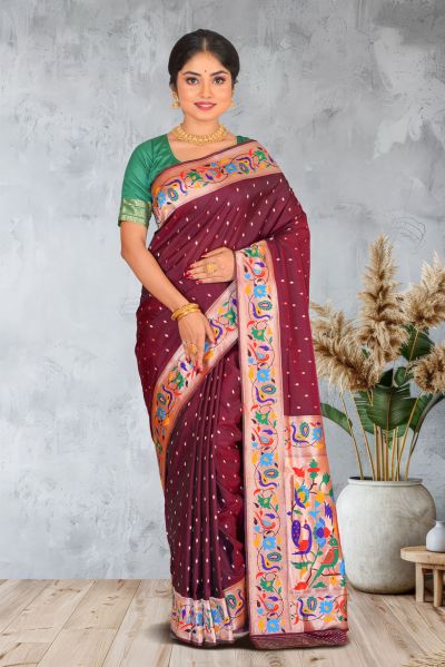 Paithani Silk Saree (adi87080)