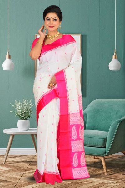 Semi Korial Silk Saree (adi84869)